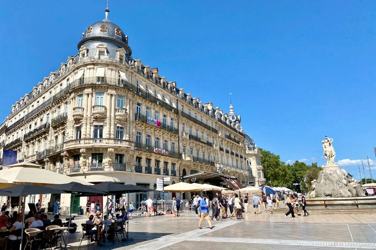 Vue de Montpellier